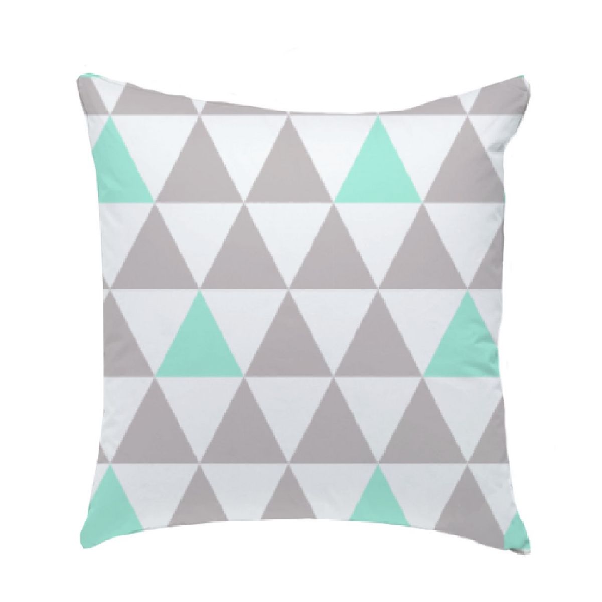 Coussin carré imprimé coton LENA