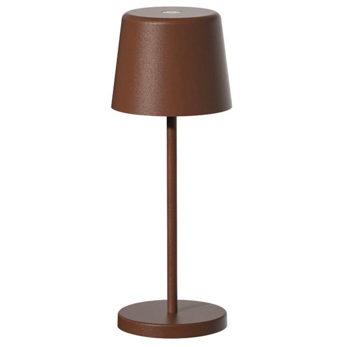 Lumisky Mini lampe de table KELLY MINI Marron Aluminium H22cm