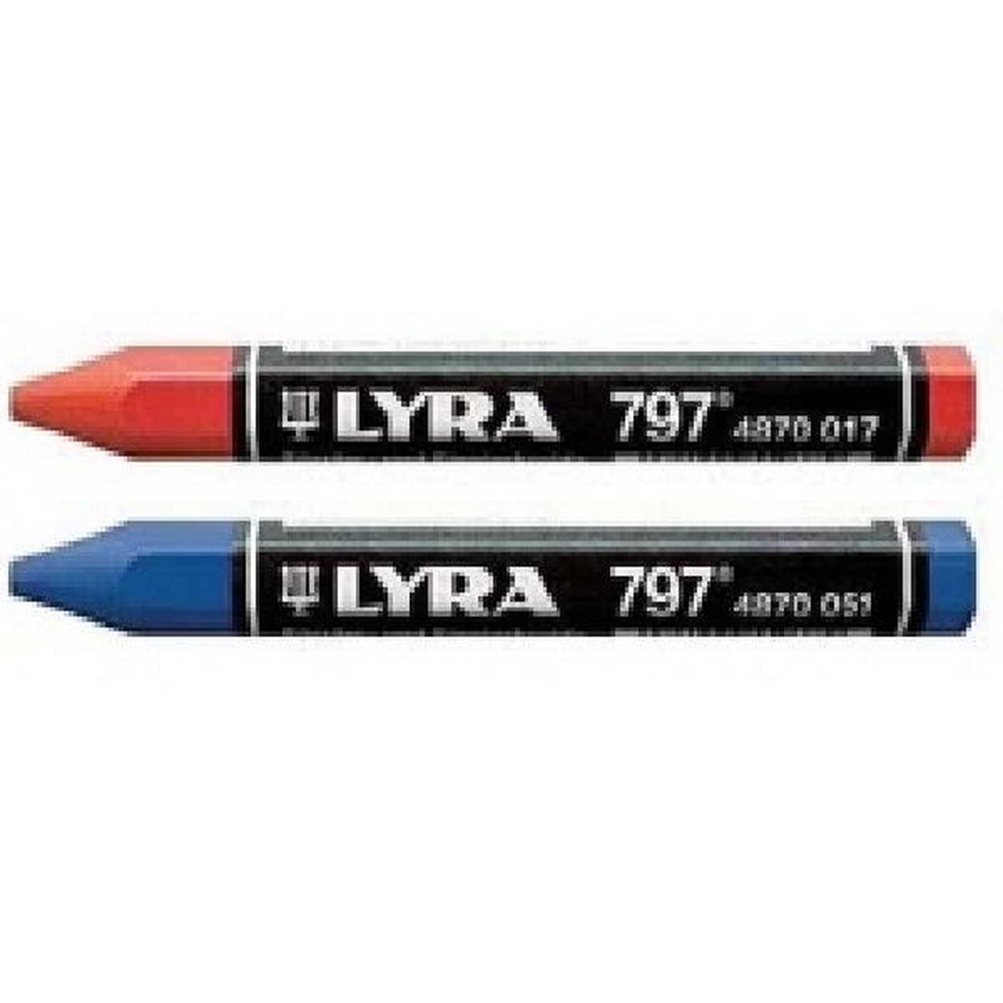 Lyra 1 craie bleue + 1 craie rouge