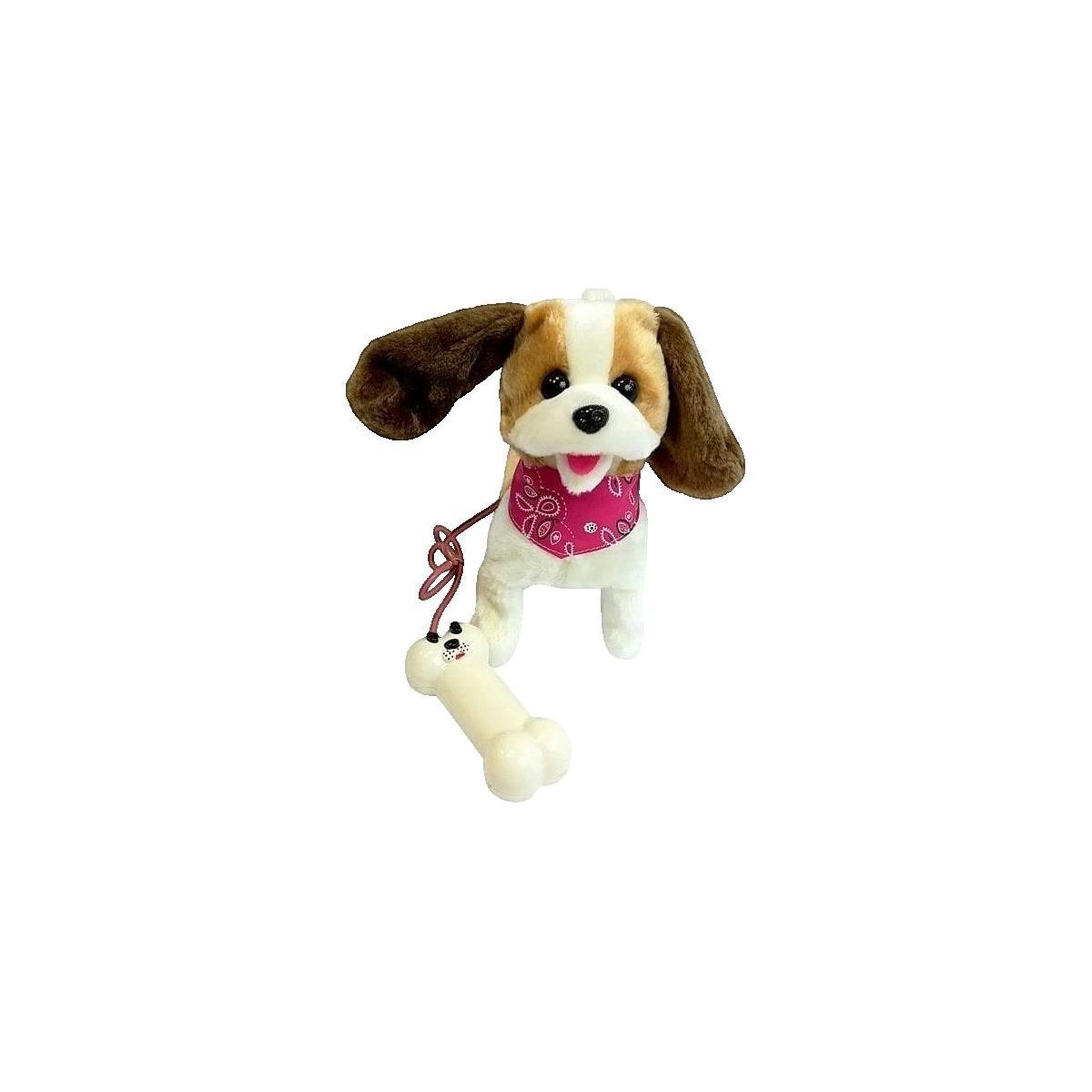 Voir la diapositive 3 : Jamara Jouet télécommandé jamara Chien en peluche radiocommandé Lucky blanc et marron