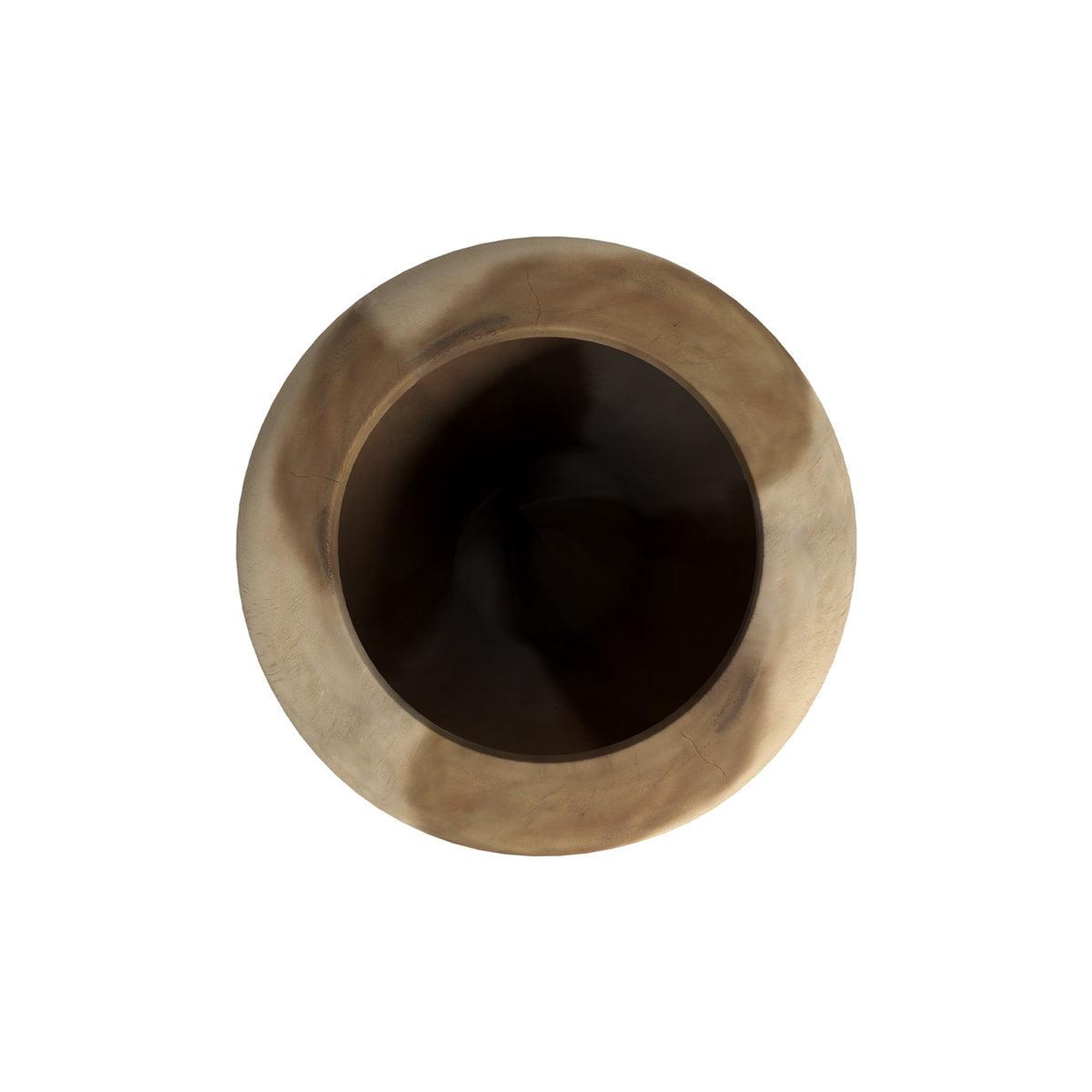 Voir la diapositive 3 : MAISON PAVANE Vase décoratif en bois de suar h60 cm-makkar