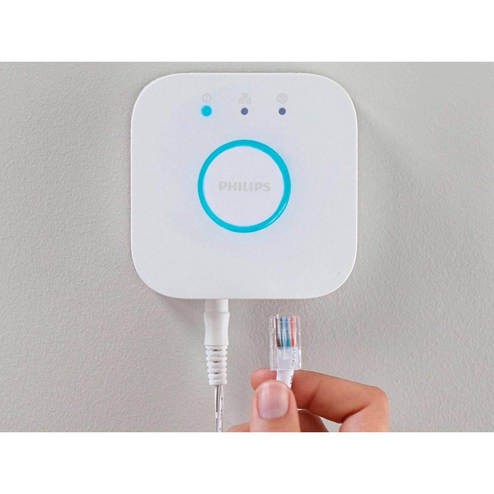 Voir la diapositive 3 : PHILIPS HUE MAISON CONNECTEE PHILIPS HUE HUE-BRIDGENEW