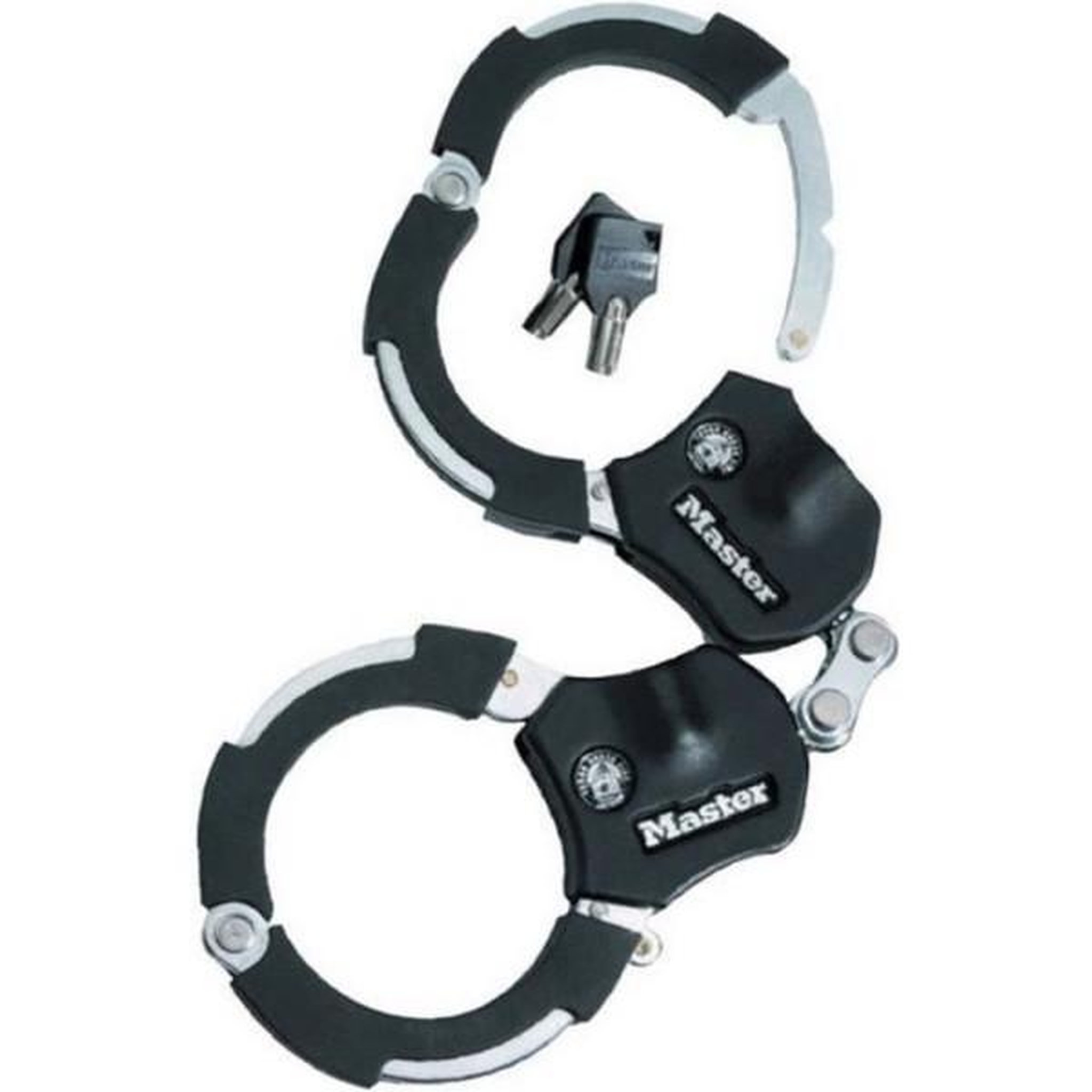 Master lock Antivol Masterlock menottes en acier trempé de 7.6cm de diametre 1 maillon