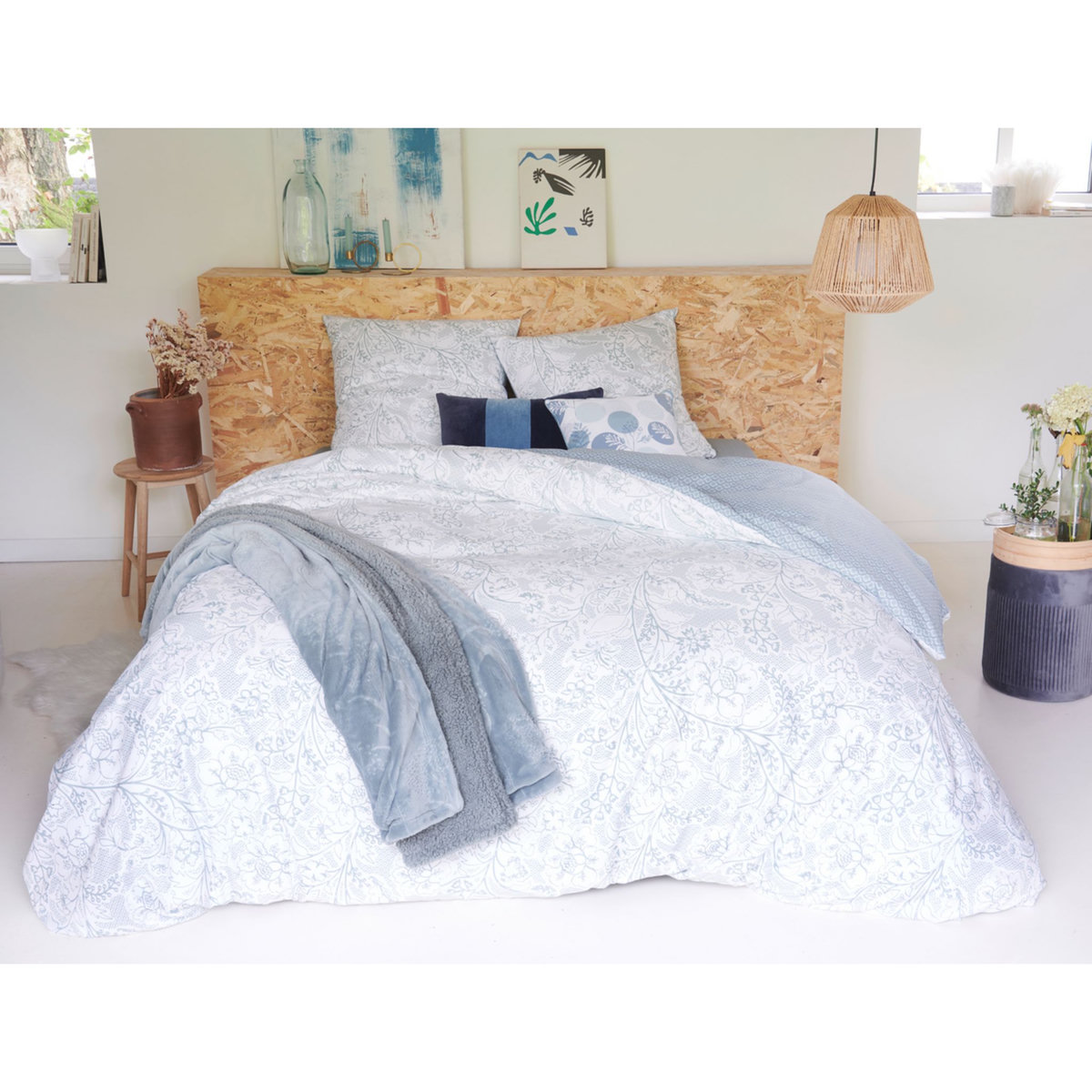 Parure housse de couette fantaisie en microfibre LIGHT