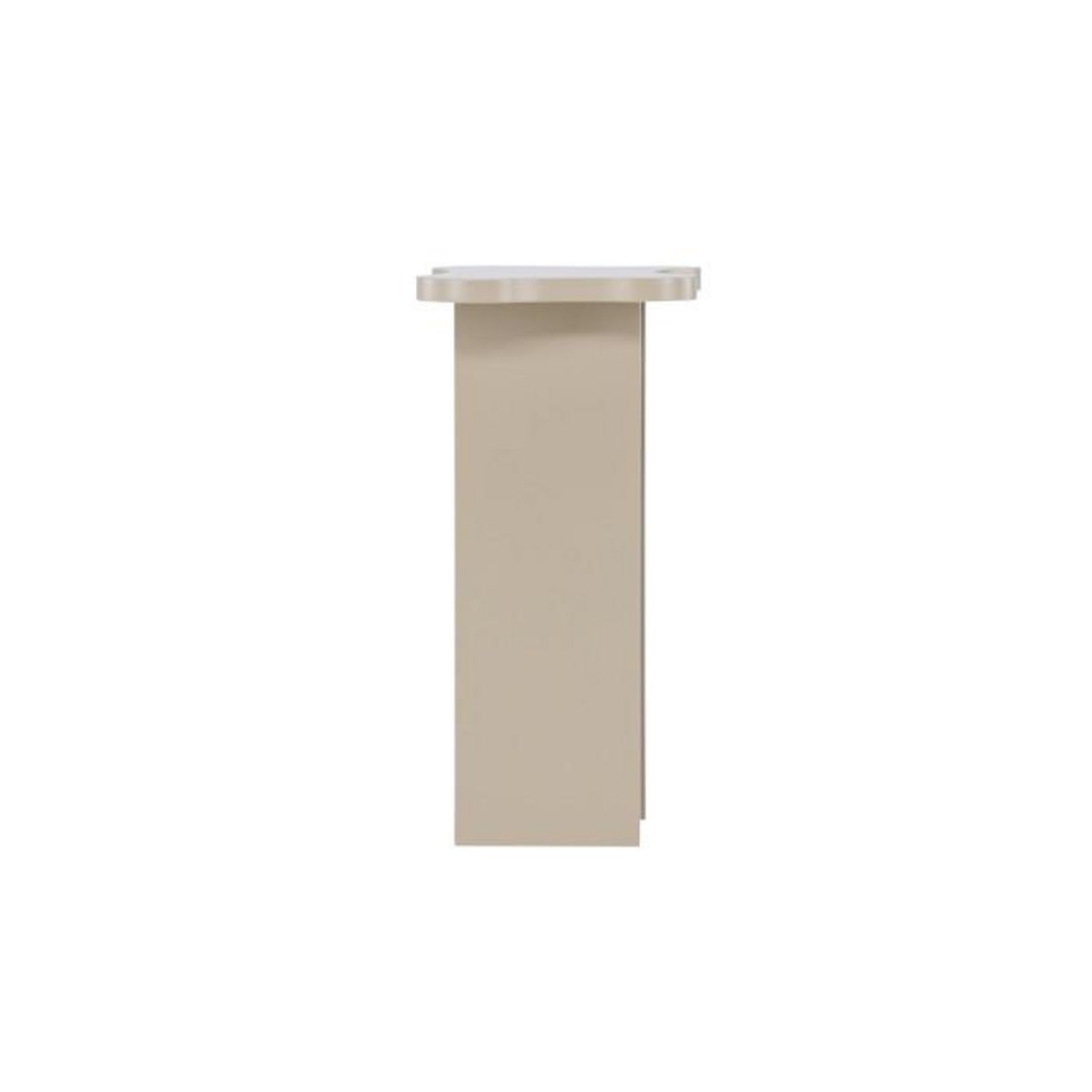 Paris Prix Table d'Appoint Design  Molde  62cm Beige