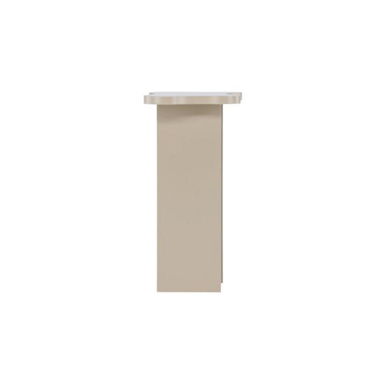 Paris Prix Table d'Appoint Design  Molde  62cm Beige