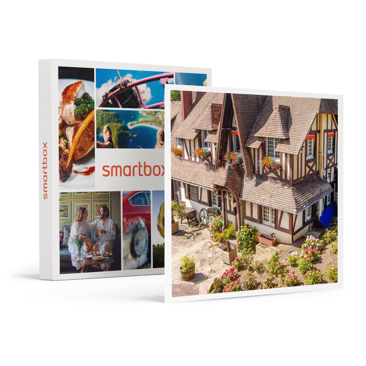 Smartbox Séjour de 2 jours entre terre et mer près de Dieppe avec accès à l'espace détente - Coffret Cadeau Séjour