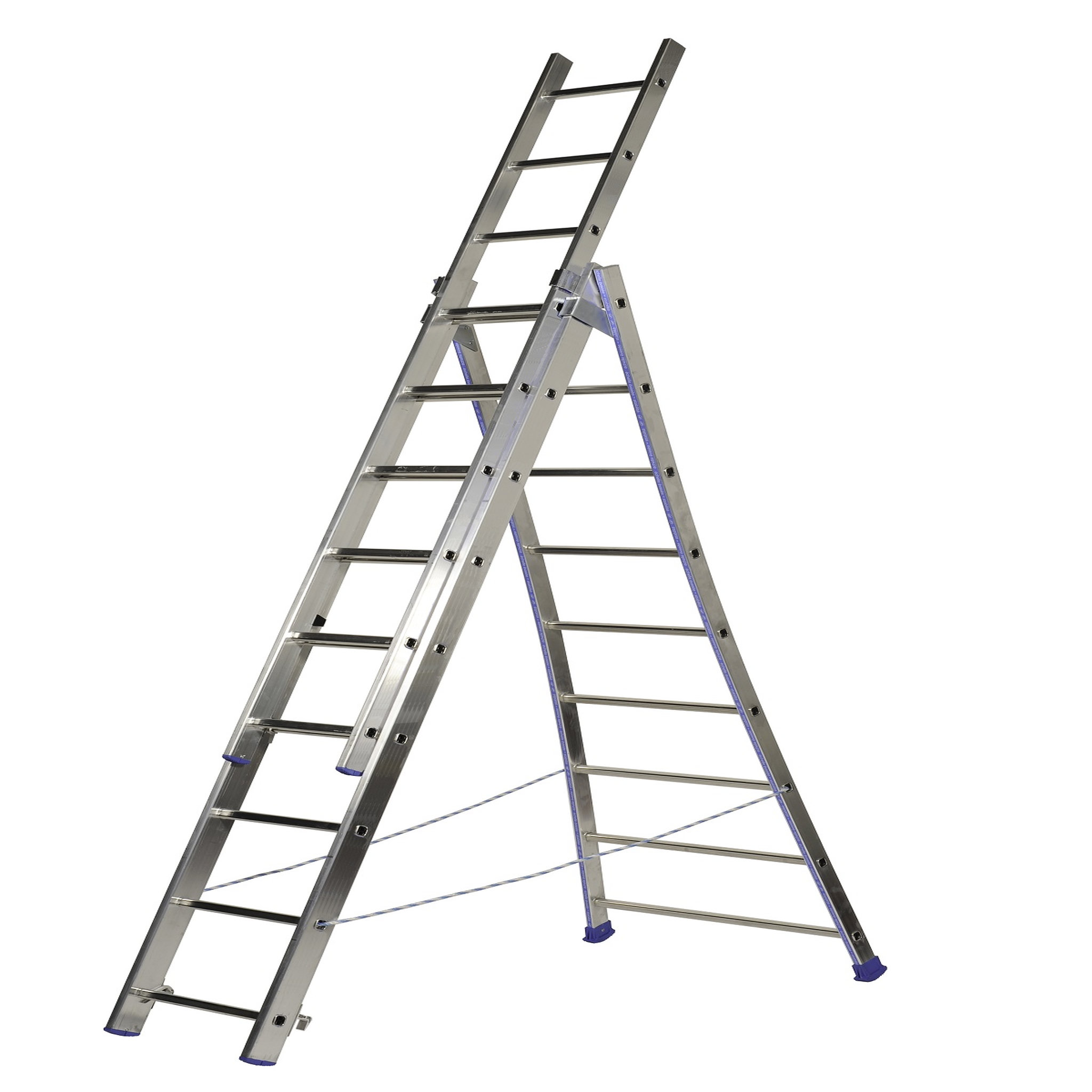 Voir la diapositive 3 : CENTAURE Echelle transformable 3 plans KET3 2m60/5m40