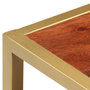 Voir la diapositive 4 : VIDAXL Table basse 90 x 50 x 40 cm Bois d'acacia massif