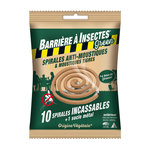 BARRIERE A INSECTES Spirales Anti-Moustiques  10 pièces   BARRIÈRE À INSECTES