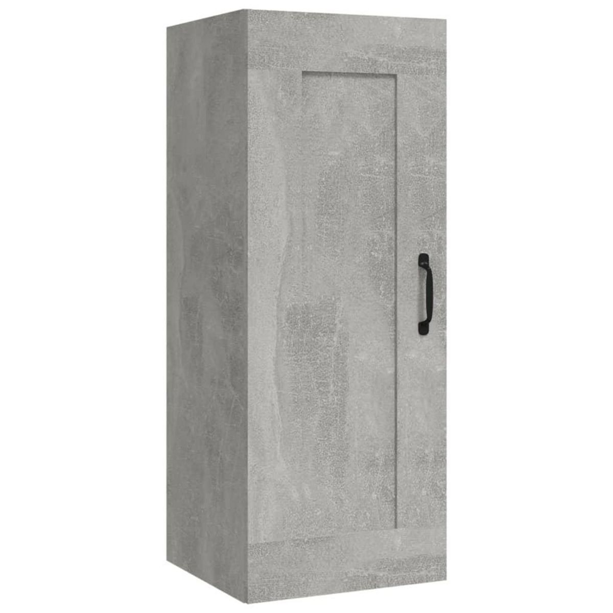 VIDAXL Armoire suspendue Gris beton 35x34x90 cm Bois d'ingenierie