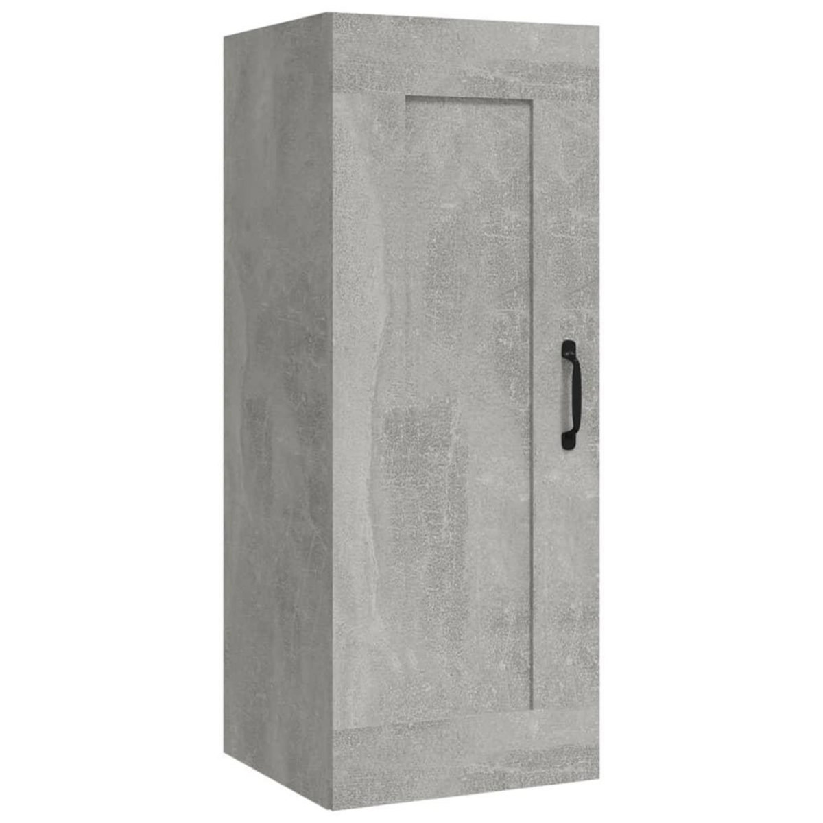 VIDAXL Armoire suspendue Gris beton 35x34x90 cm Bois d'ingenierie