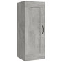 Voir la diapositive 2 : VIDAXL Armoire suspendue Gris beton 35x34x90 cm Bois d'ingenierie