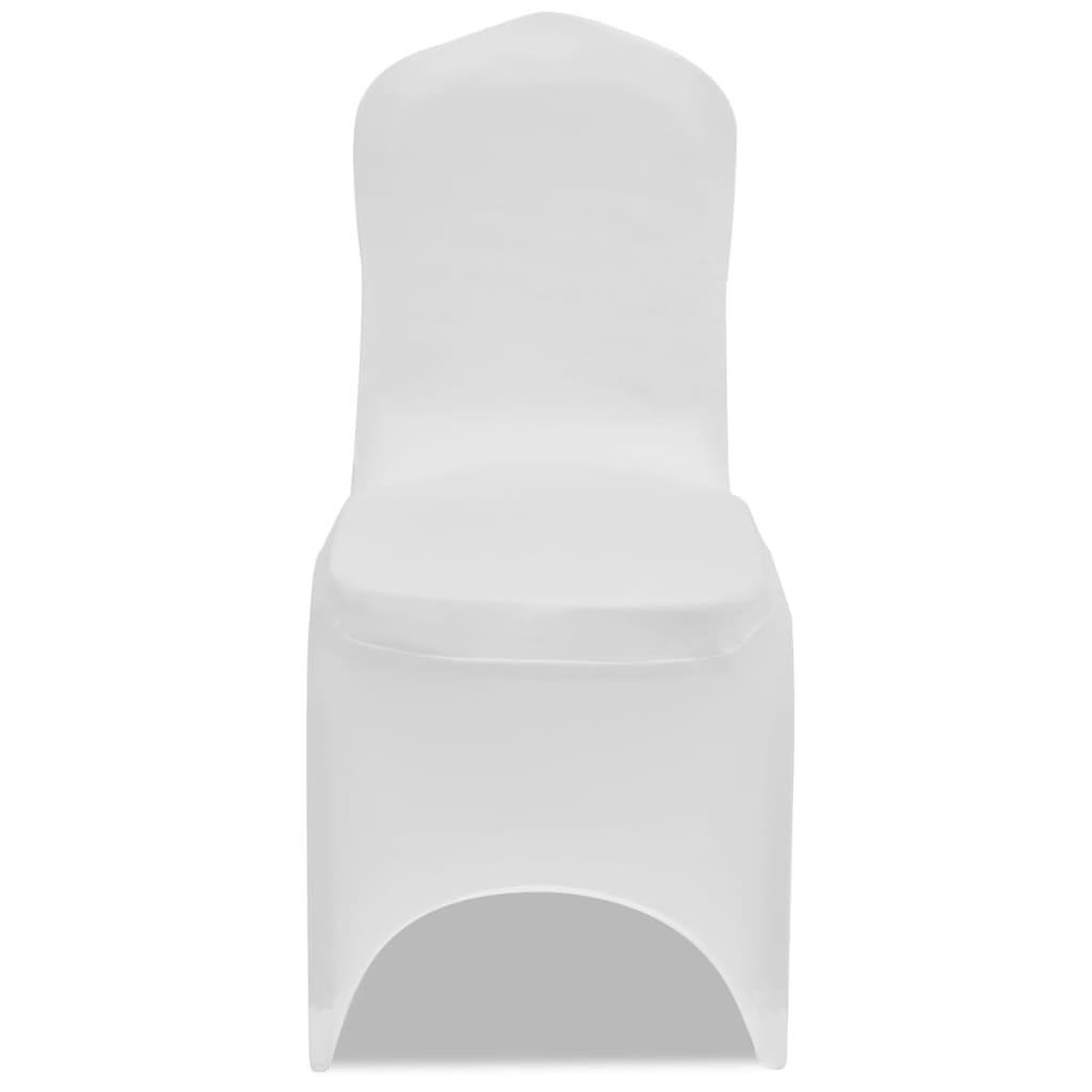 Voir la diapositive 5 : VIDAXL Housses elastiques de chaise Blanc 12 pcs