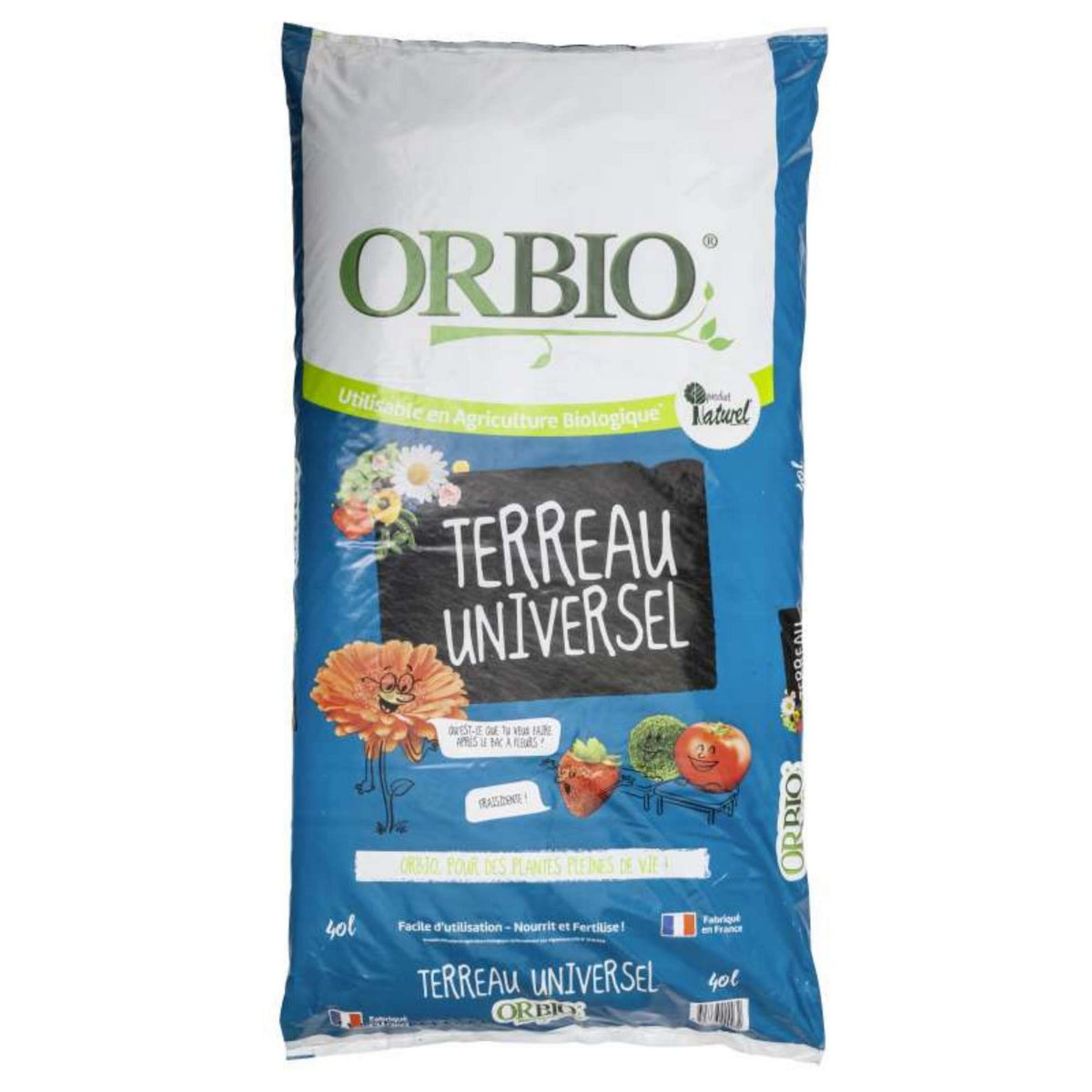  Terreau universel Orbio 40L