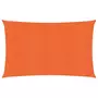 VIDAXL Voile d'ombrage 160 g/m^2 Orange 2x4,5 m PEHD