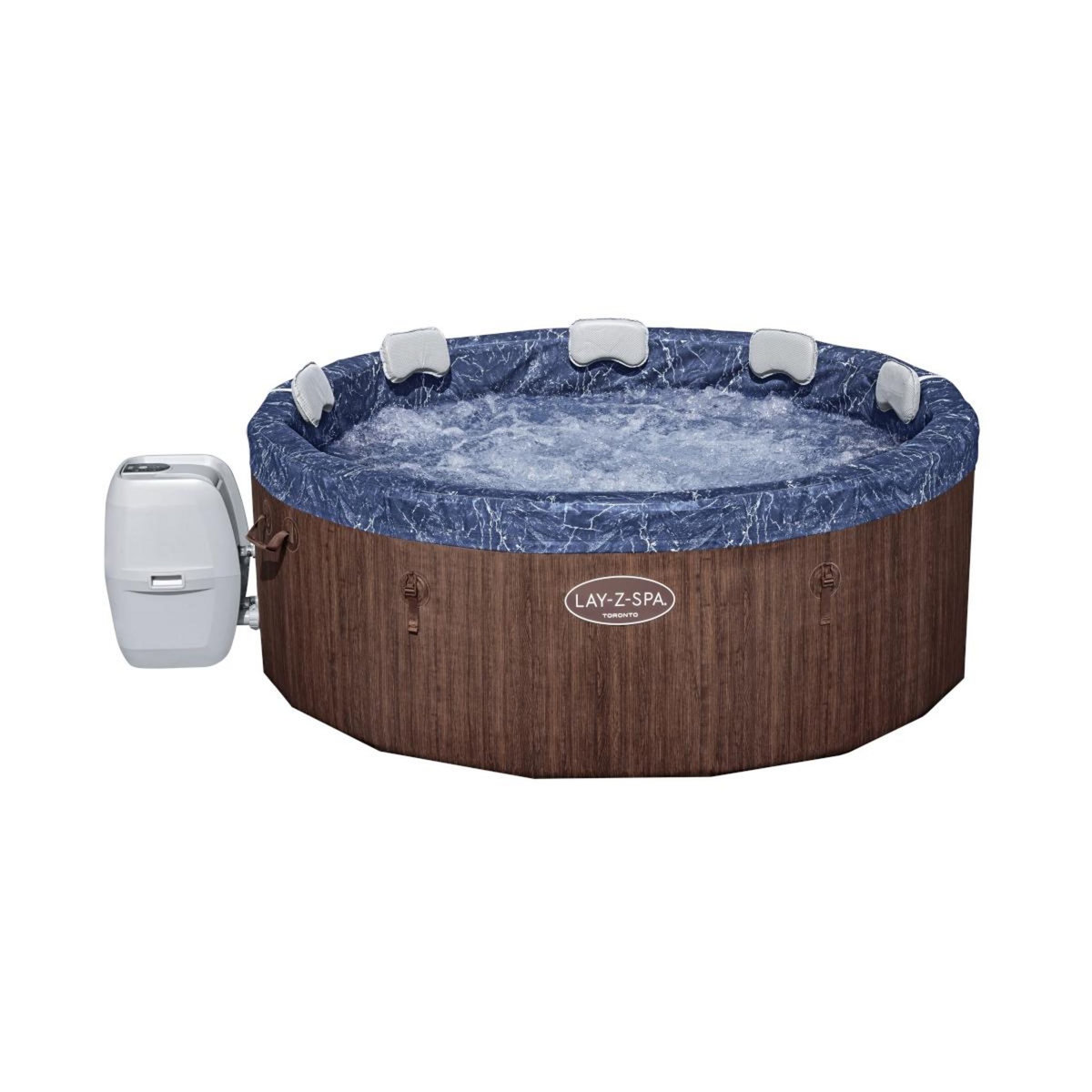 BESTWAY Spa gonflable toronto airjet plus avec contrôle à distance pour 5 à 7 personnes - 60163