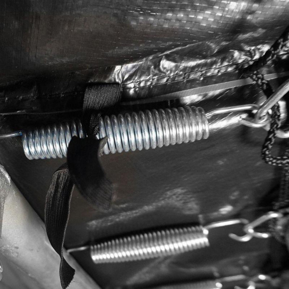 JUMP4FUN Coussin de rembourrage en PE pour Trampoline 5FT - 150cm - Bleu