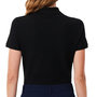 Voir la diapositive 2 : Lacoste Polo Noir Femme Lacoste PF5462-031