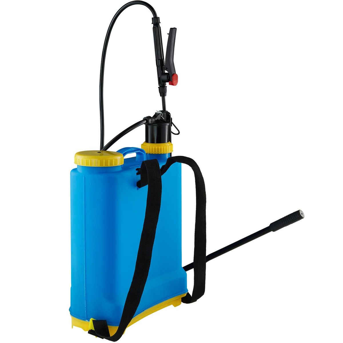 tectake Pulvérisateur à pression 16 L bleu