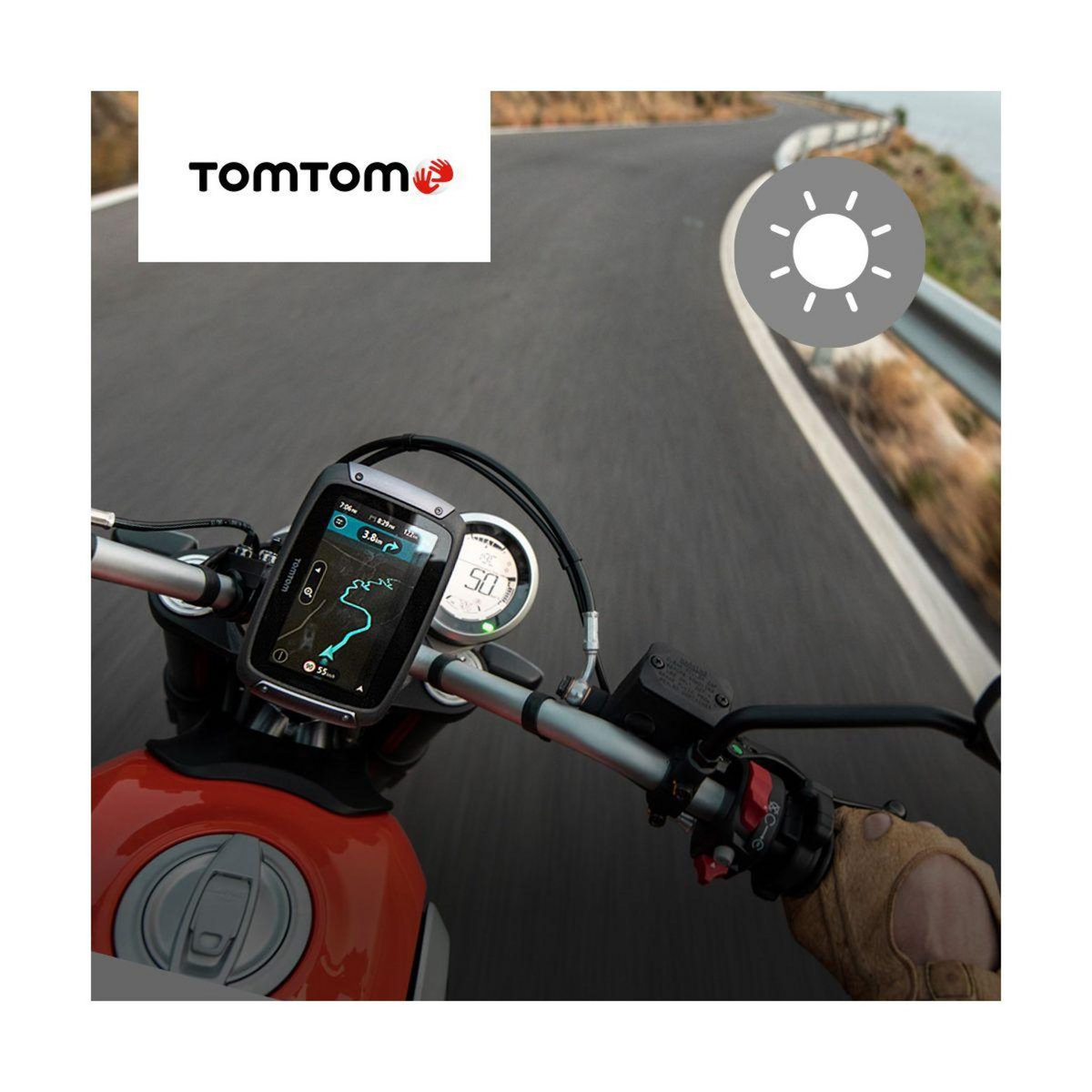Tomtom GPS Rider 50 Europe 23 pays