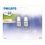 PHILIPS Lot de 2 ampoules halogène capsule 42 W (60W) - G9