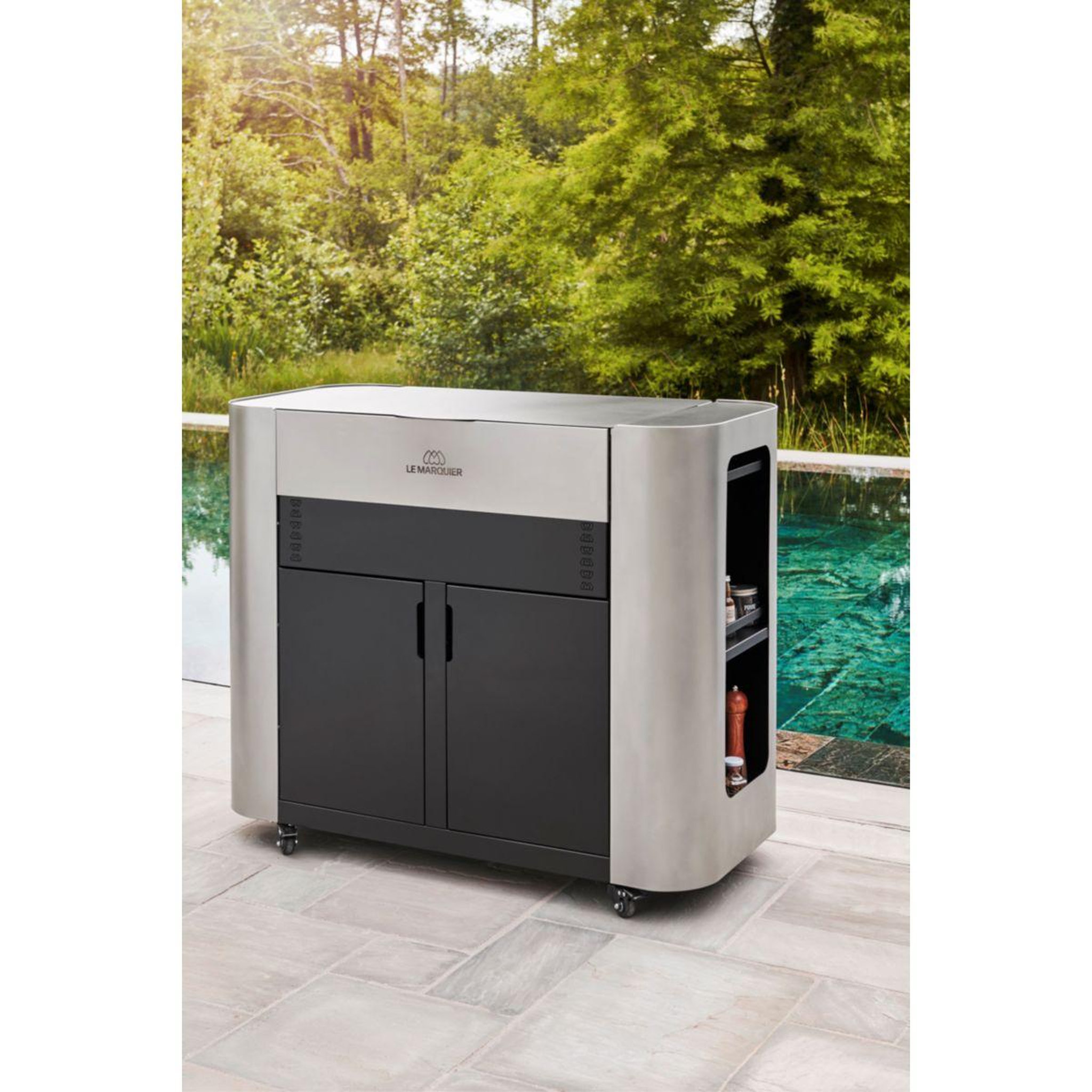 Voir la diapositive 4 : Le marquier Plancha gaz exclusive gaz 375 duo edition