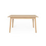 Voir la diapositive 1 : Paris Prix Table à Manger Design  Skagen  140cm Chêne
