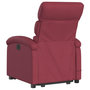 Voir la diapositive 5 : VIDAXL Fauteuil inclinable de massage Rouge bordeaux Tissu