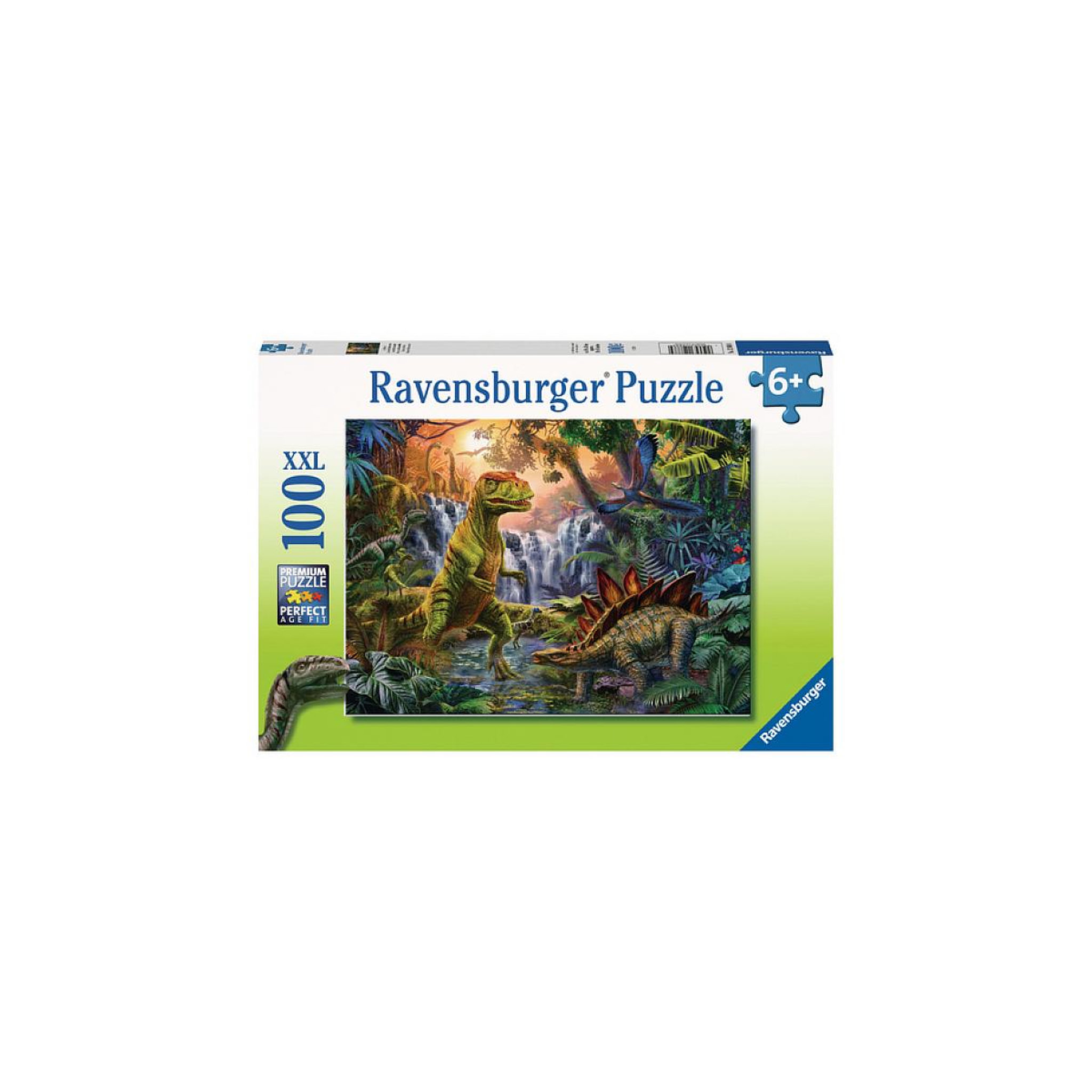 RAVENSBURGER Puzzle 100 p XXL - L'oasis des dinosaures