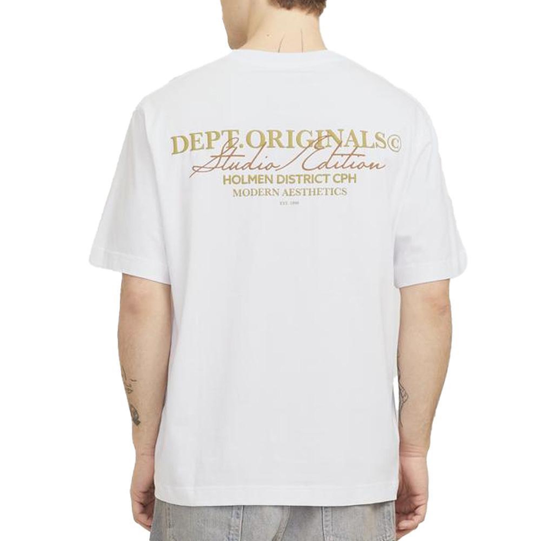 Voir la diapositive 2 : Jack & Jones T-Shirt Blanc Homme Jack & Jones Whislington