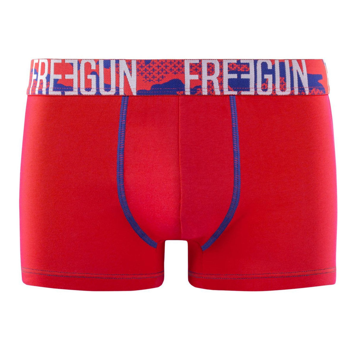 FREEGUN Lot de 4 boxers homme en coton