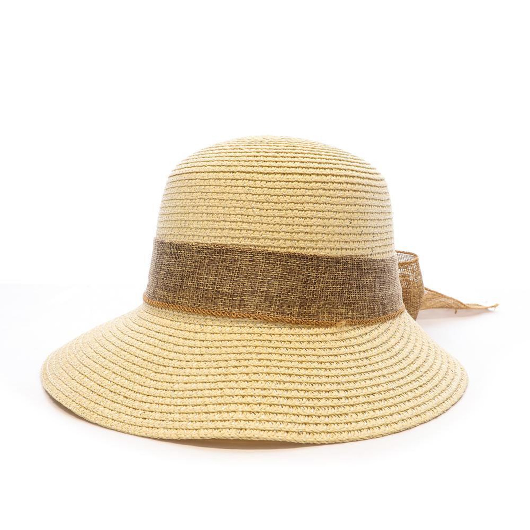 Vero Moda Chapeaux beige via lorenzo pan coupe naturel. Coloris disponibles : Beige