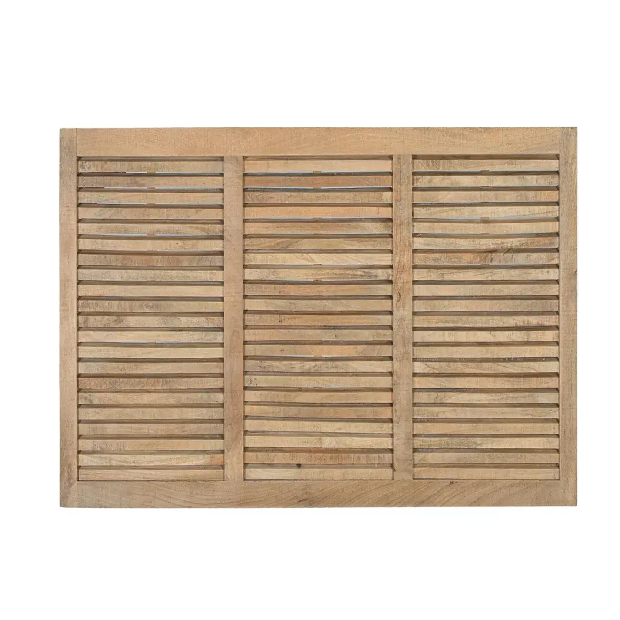 GINER Y COLOMER SL Tête de lit en bois de manguier 165 cm style rustique colonial