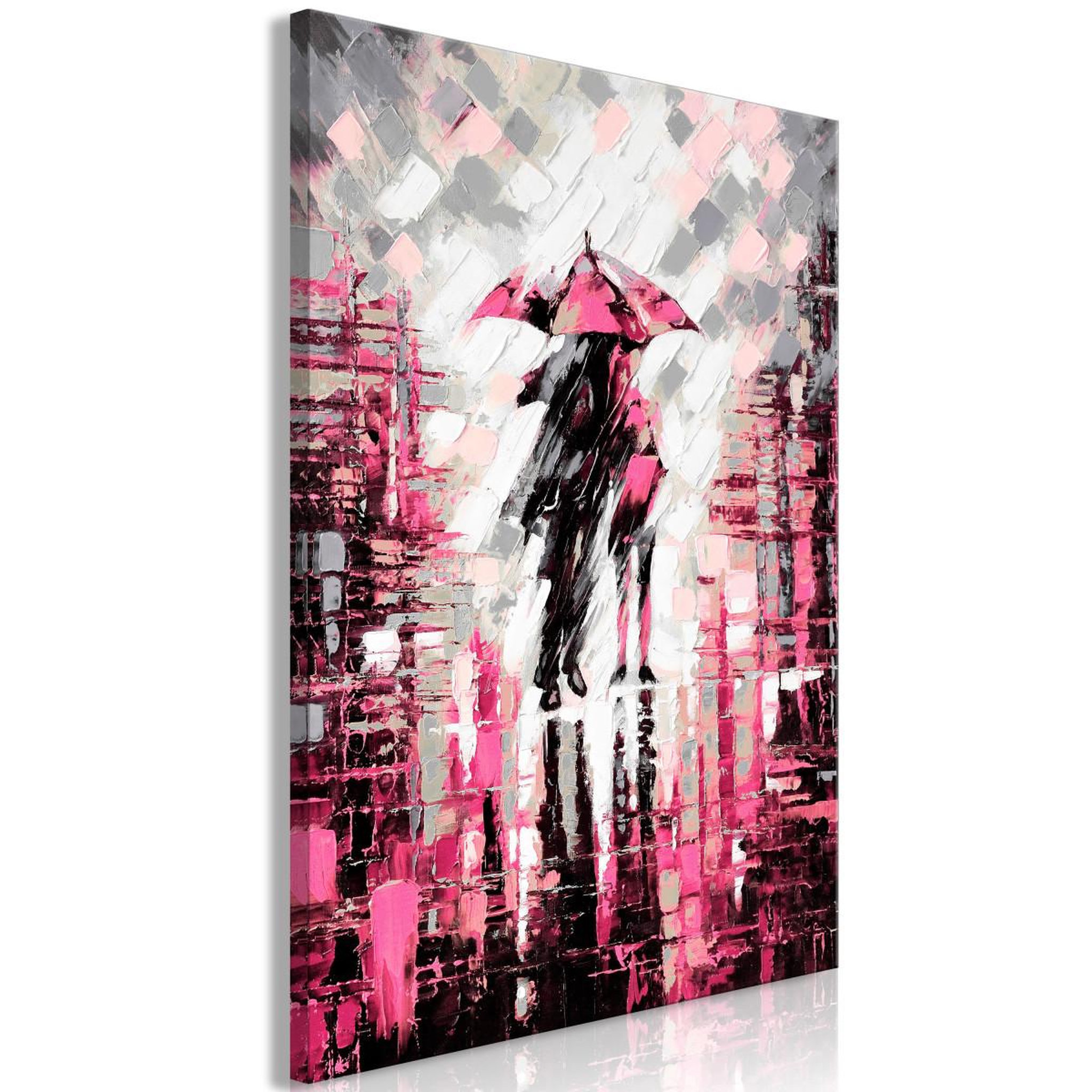 Voir la diapositive 1 : Paris Prix Tableau Imprimé  Lovers in Colour Pink