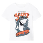 NAME IT T shirt /Orange Garçon Name it Vagno. Coloris disponibles : Blanc