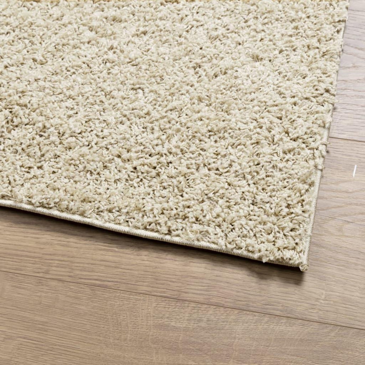 VIDAXL Tapis shaggy PAMPLONA poils longs moderne dore 100x200 cm