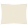 Voir la diapositive 2 : VIDAXL Voile de parasol tissu oxford rectangulaire 2x3,5 m creme