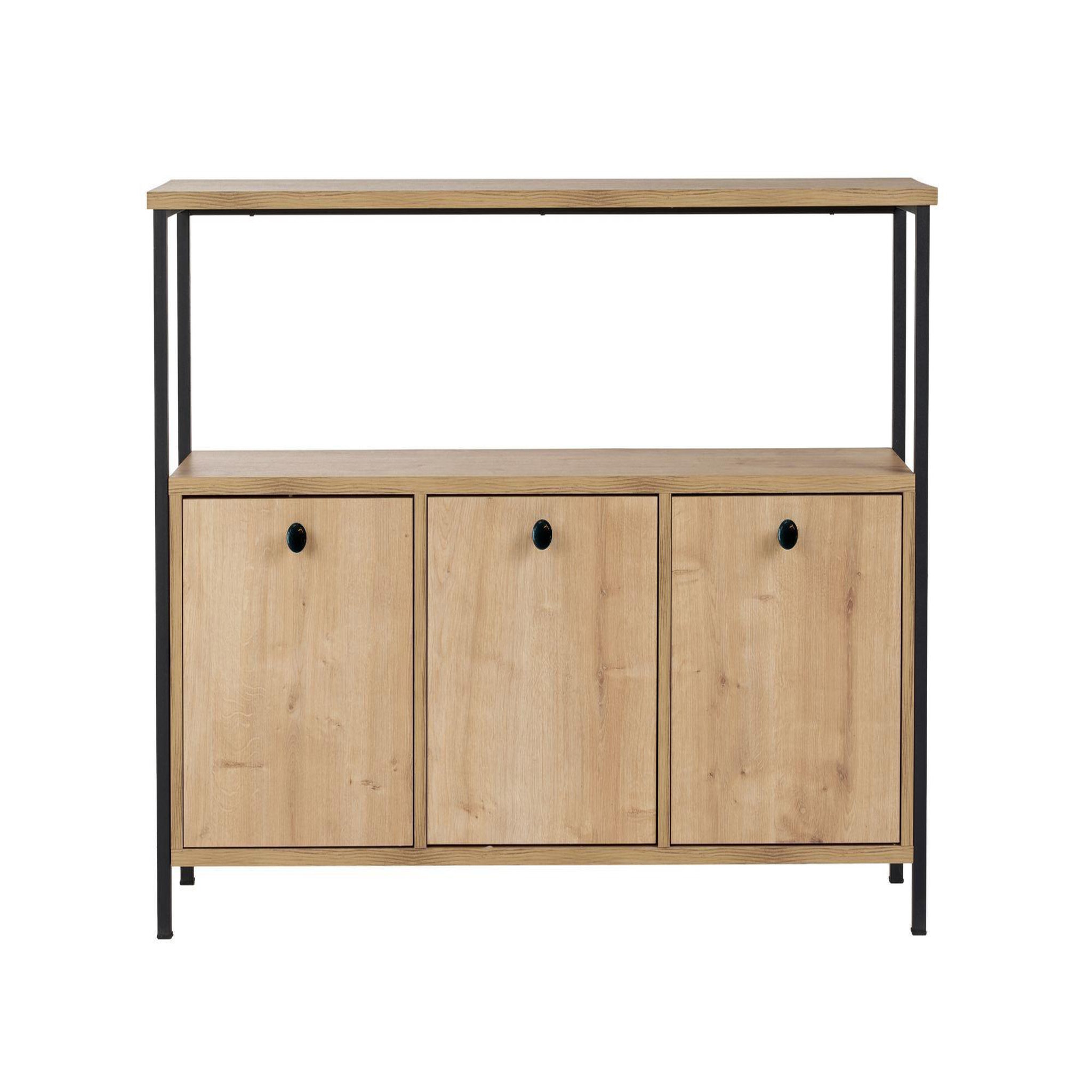 Habitat et Jardin Buffet en bois  solace  - 120 x 30 x 77 cm - beige