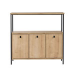 Habitat et Jardin Buffet en bois  Solace  - 120 x 30 x 77 cm - Beige