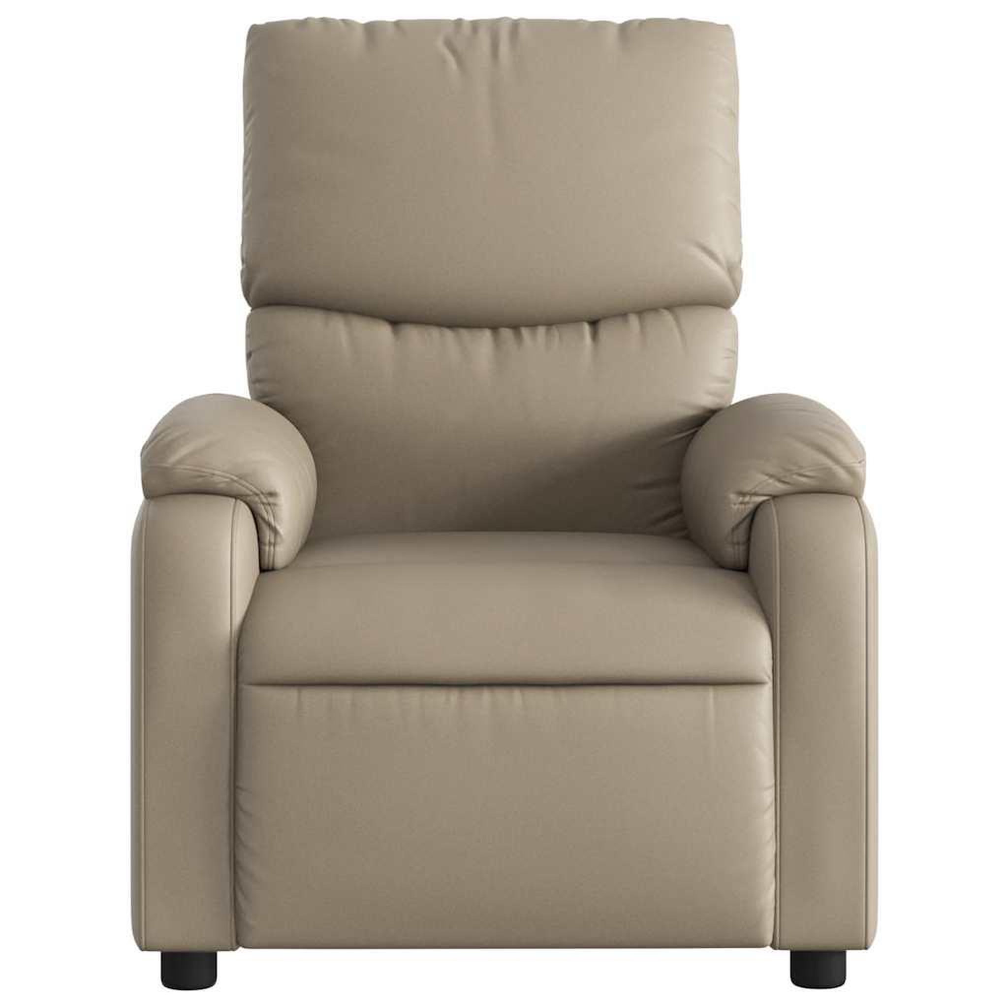 Voir la diapositive 4 : VIDAXL Fauteuil de massage inclinable Cappuccino Similicuir