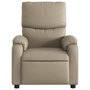 Voir la diapositive 4 : VIDAXL Fauteuil de massage inclinable Cappuccino Similicuir