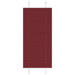 VIDAXL Store plisse rouge bordeaux 60x150 cm largeur du tissu 59,4 cm
