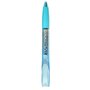 Voir la diapositive 2 : AUCHAN Stylo roller gel effaçable rétractable encre bleue