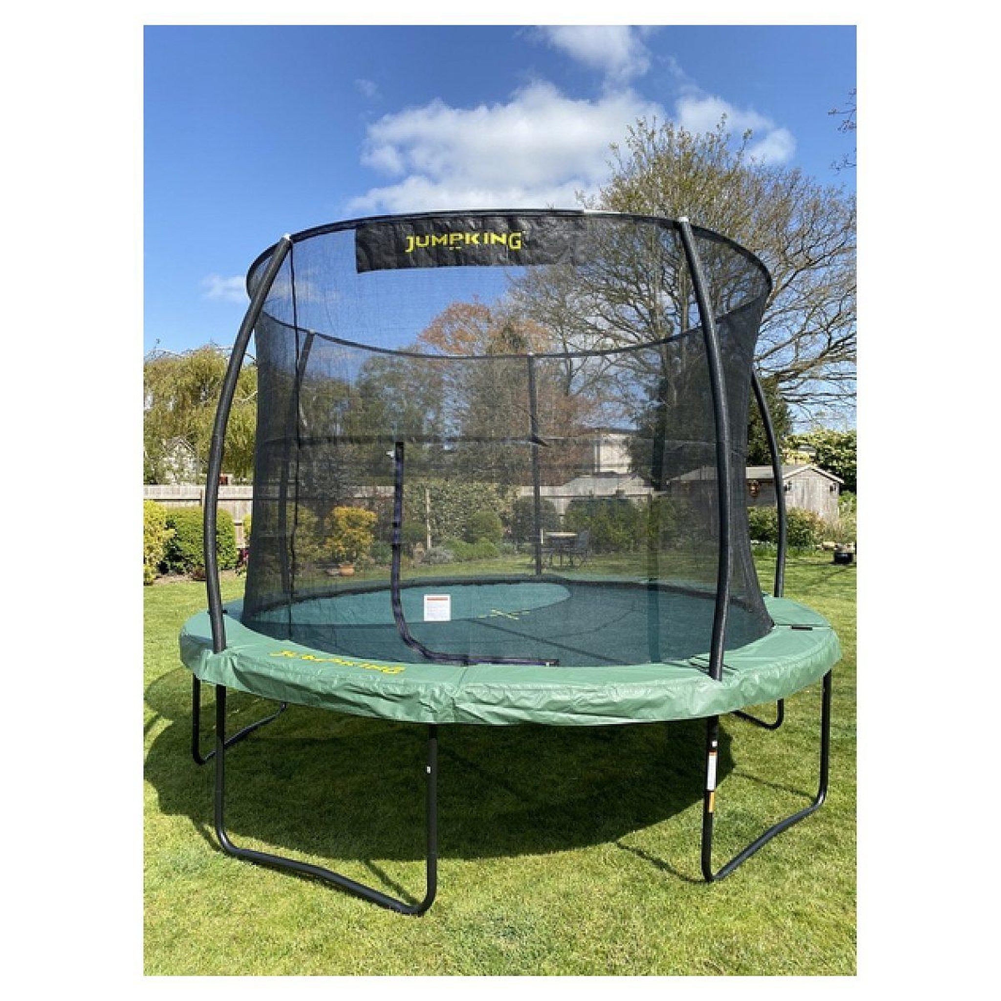 Voir la diapositive 2 : JUMPKING TRAMPOLINES Trampoline 3m jumppod deluxe v5