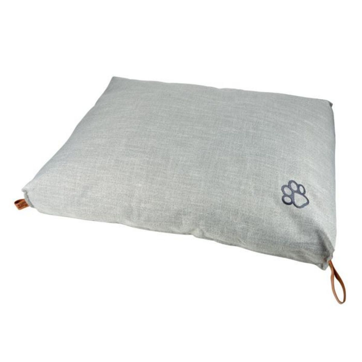 Paris Prix Coussin Rectangle Chien & Chat  City  80cm Gris Clair