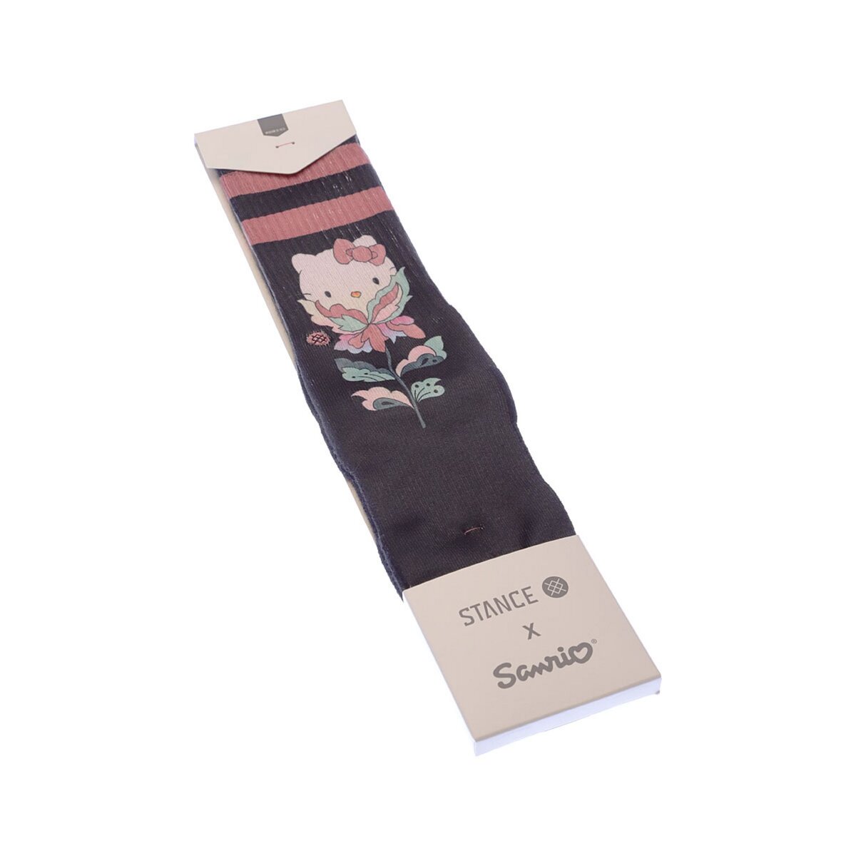 STANCE Chaussette Mi Hautes 1 paire Semelle bouclette Fleurs