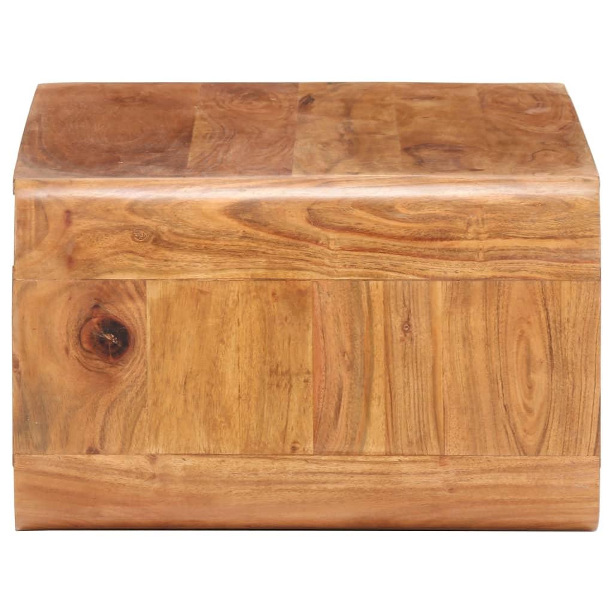 Voir la diapositive 3 : VIDAXL Table basse 90x50x30 cm bois d'acacia massif