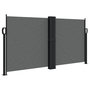 Voir la diapositive 2 : VIDAXL Auvent lateral retractable anthracite 120x1200 cm