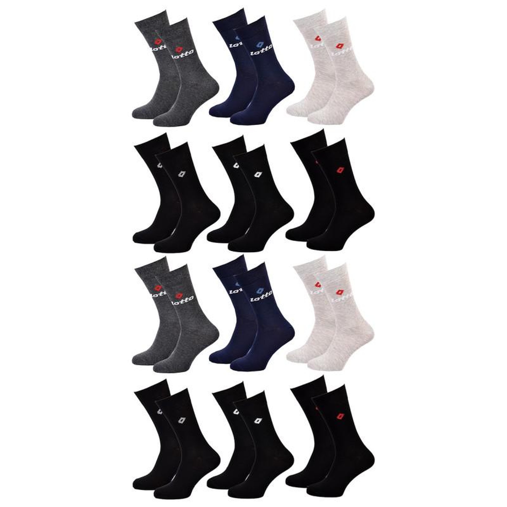 Voir la diapositive 1 : LOTTO Chaussettes Homme LOTTO